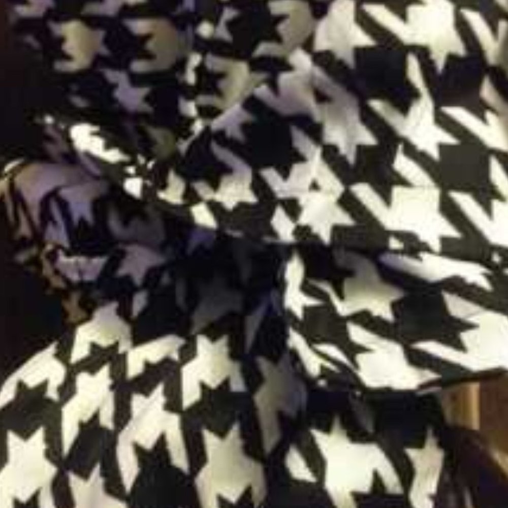 Plus Houndstooth Double Button Coat - Picture 8 of 9